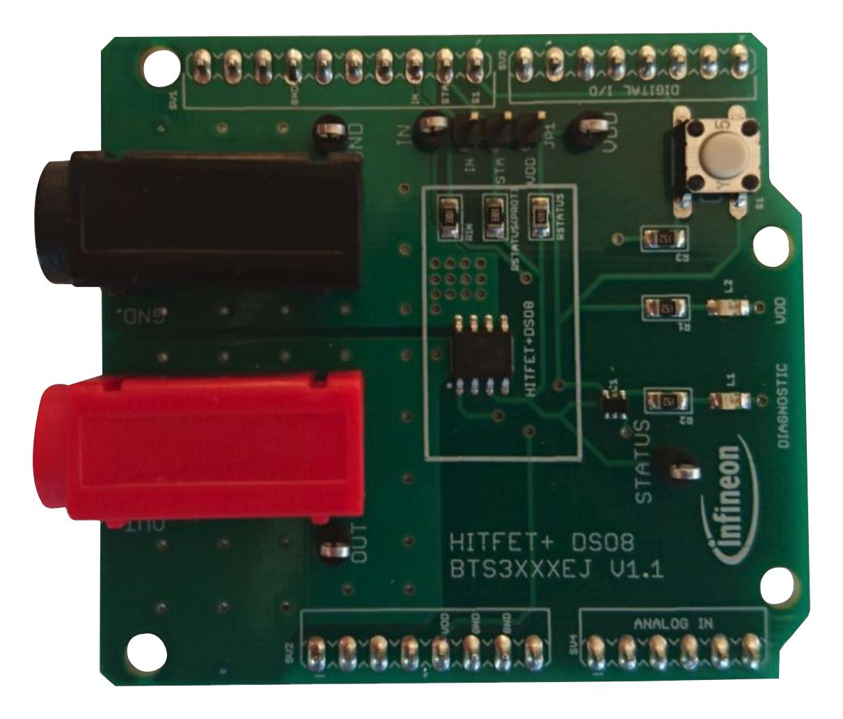 Infineon Bts3035Ejdemoboardtobo1 Demo Board, High Side Power Switch