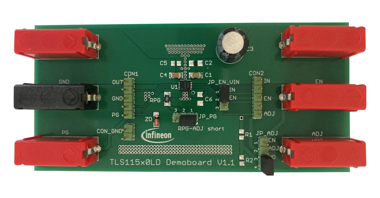 Infineon Tls115B0Lddemoboardtobo1 Demo Board, Low Dropout Linear Regulator