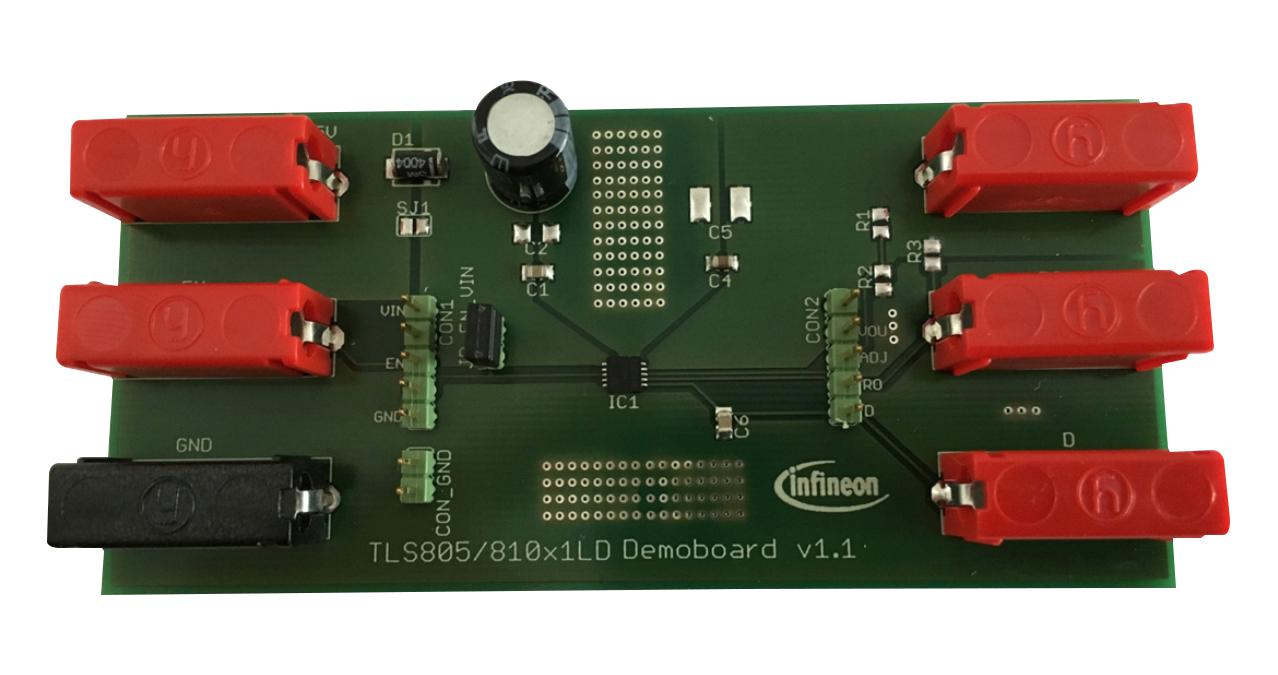 Infineon Tls810A1Ldv50Boardtobo1 Demo Board, Low Dropout Linear Regulator