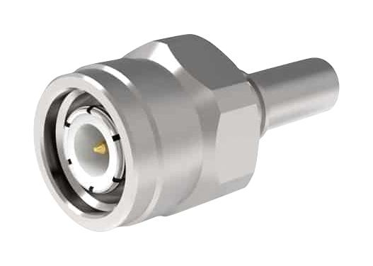 Times Microwave Ez-195-Tm-X Rf Coax Connector, Tnc Plug, 50 Ohm, 6Ghz