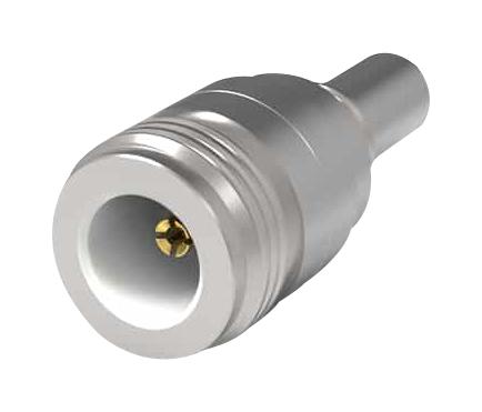 Times Microwave Ez-240-Nf-X Rf Coax Connector, N Jack, 50 Ohm, 6Ghz