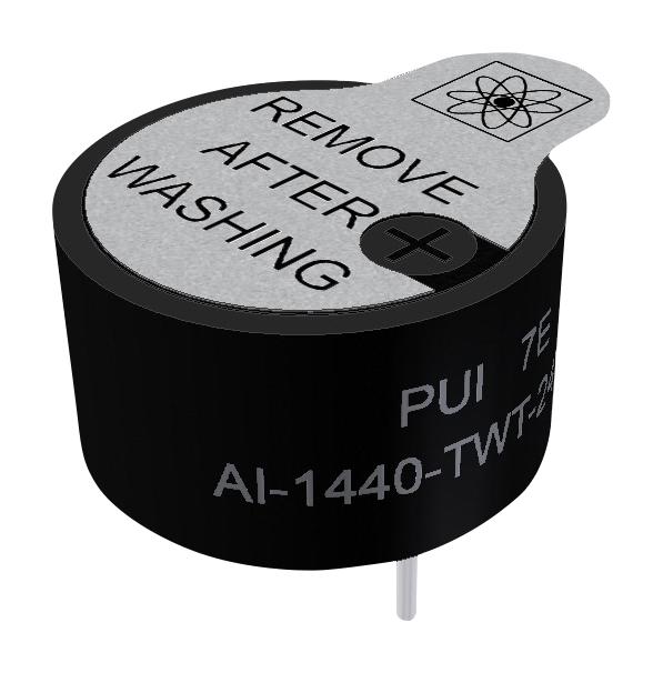 Pui Audio Ai-1440-Twt-24V-2-R Indicator, 4Khz, 100mm, 87Dba