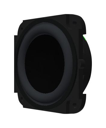 Pui Audio As03208Ms-3-R Speaker, 200Hz-20Khz, 8Ohm, 85Db