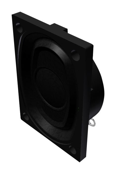 Pui Audio As04004Po-2-R Speaker, 0.25-20Khz, 4 Ohm, 82Dba