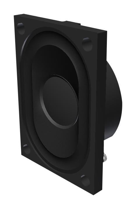 Pui Audio As04008Po-2-R Speaker, 450Hz-20Khz, 8Ohm, 84Dba