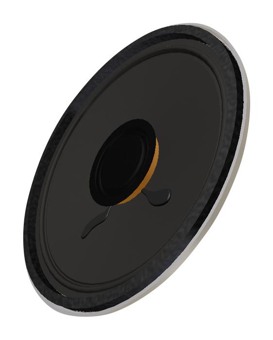 Pui Audio As05008Pr-A-R Speaker, 550Hz-5Khz, 8Ohm, 84Dba