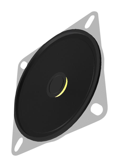 Pui Audio As06608Ps-2-R Speaker, 0.3-3.1Khz, 8 Ohm, 94Dba