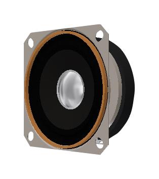 Pui Audio As06608Ps-Wr-R Speaker, 230Hz-12Khz, 8Ohm, 95Dba