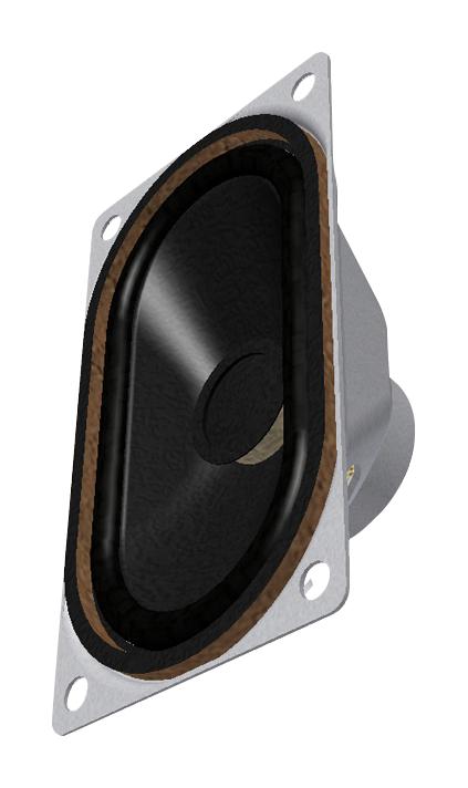 Pui Audio As07108Po-R Speaker, 0.1-20Khz, 8 Ohm, 86Dba