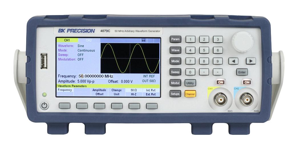 B&K Precision Bk4079C Waveform Generator, 2Ch, 50Mhz