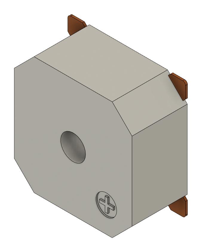 Pui Audio Smt-0927-T-3-R Transducer, 2.731Khz, 100mm, 87Dba