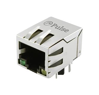 Pulse Electronics Jd0-0004Nl Rj45 Connector, R/a Jack, 8P8C, 1Port, Tht