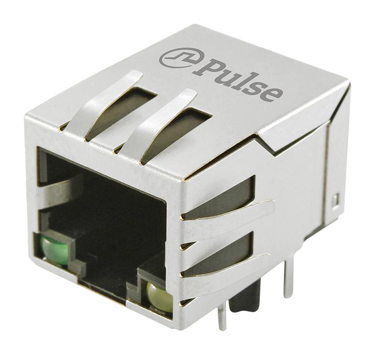 Pulse Electronics Jxd0-0001Nl Rj45 Connector, Jack, 8P8C, Cat3/5, 1Port, Th