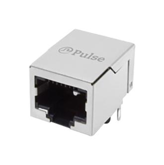 Pulse Electronics Jxr0-0005Nl Rj45 Connector, R/a Jack, 8P8C, 1Port, Tht