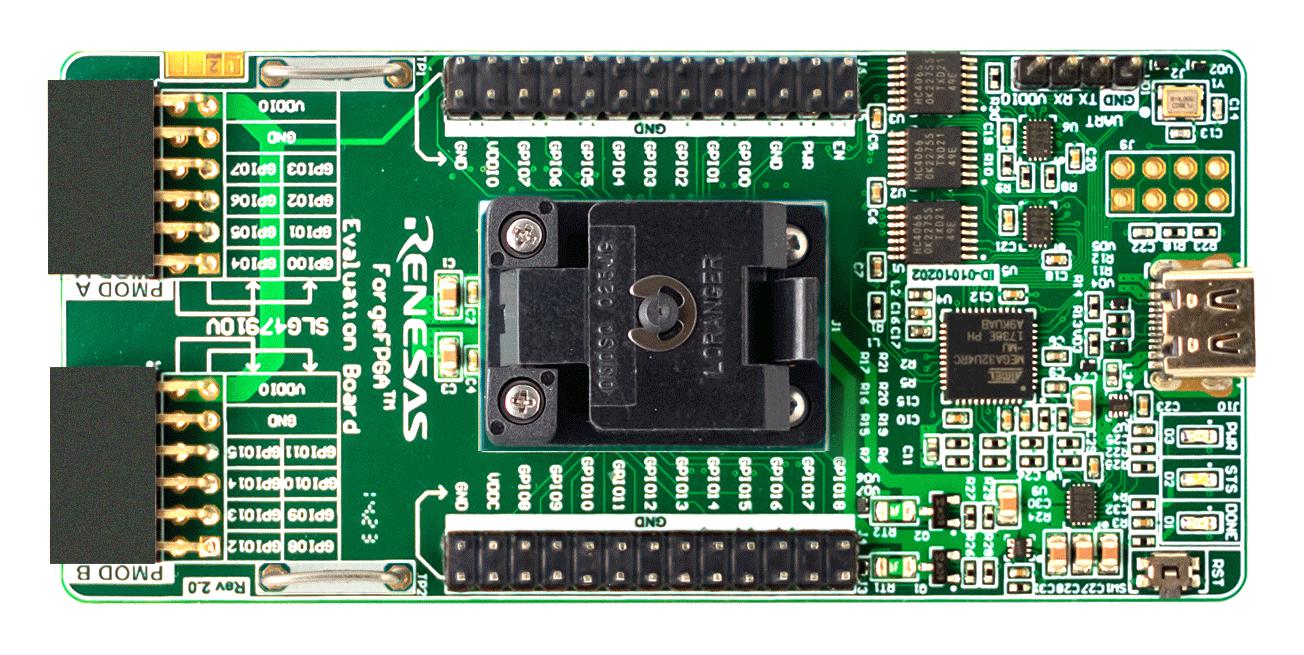 Renesas Slg7Evbforge Evaluation Board, Fpga, 50Mhz