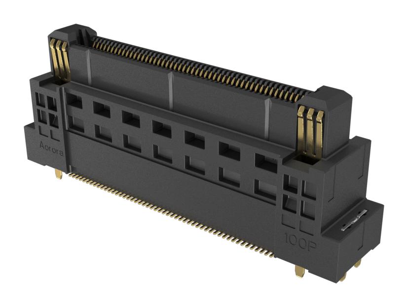 Amphenol Communications Solutions B07P3K1B1Aa1A01110 Mezzanine Connector, Plug, 100P, 2R, 0.5mm