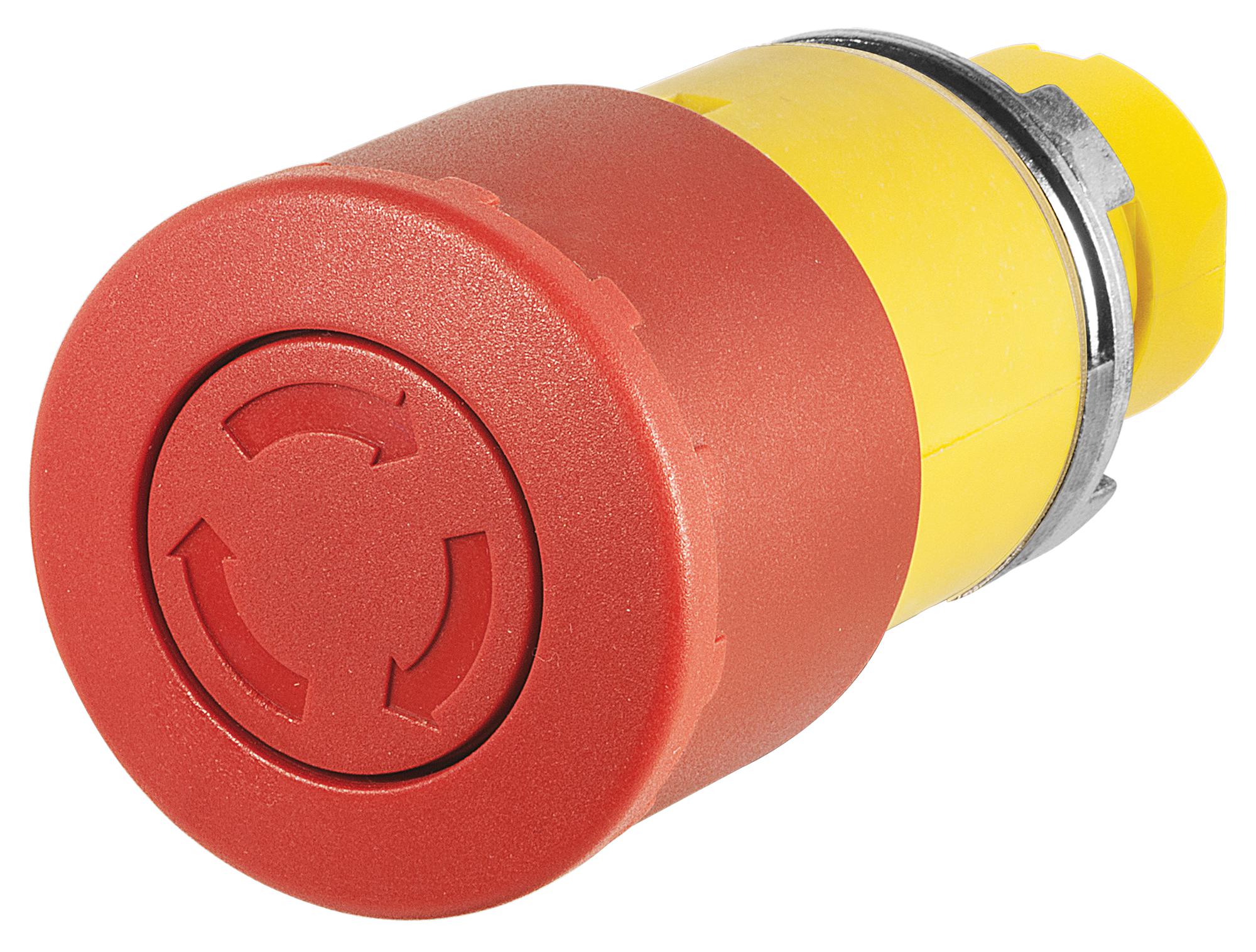 EAO 46-2C36.1H20.000 Actuator, E-Stop Sw, Mushroom, Red, Ip65