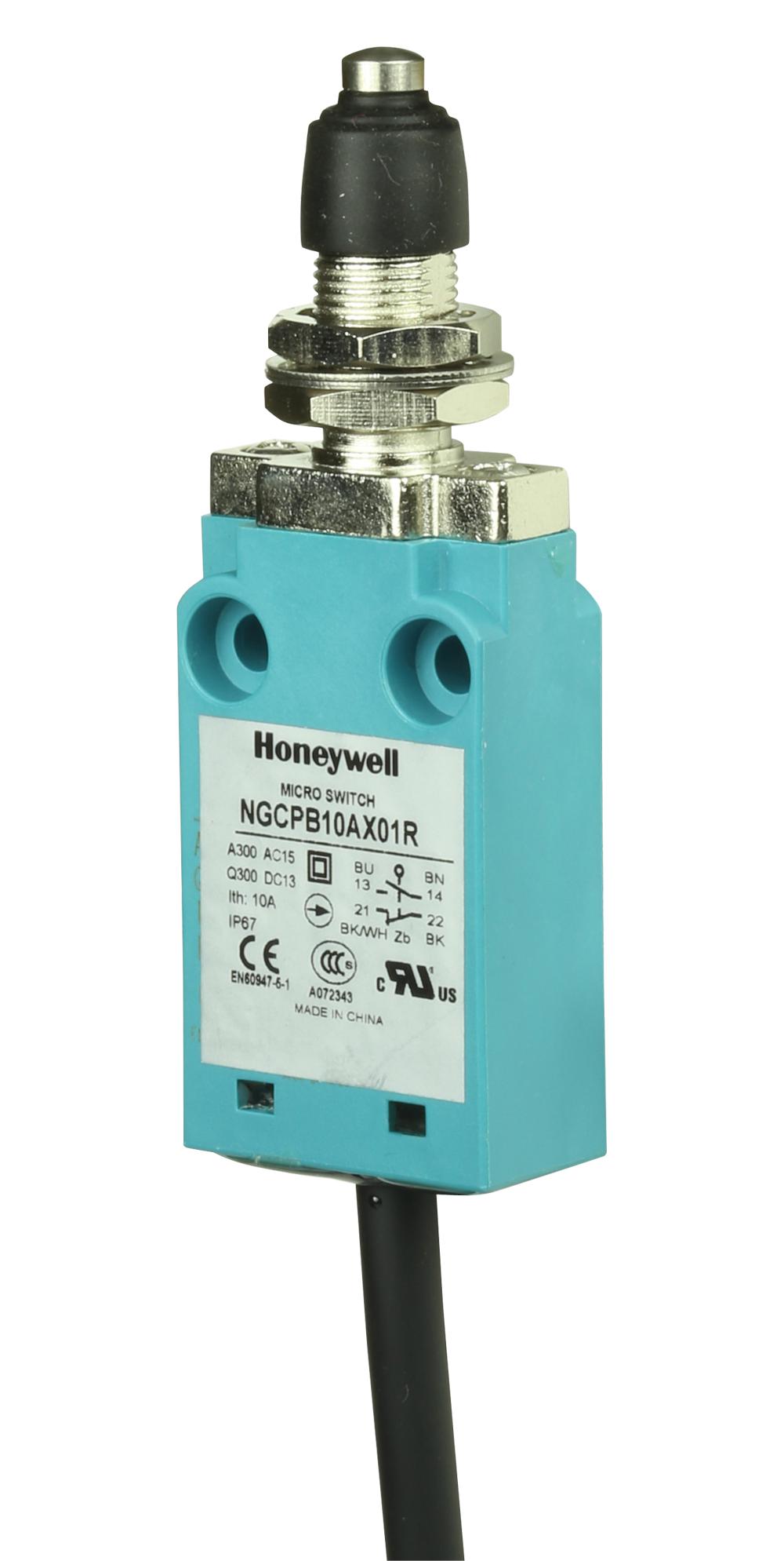 Honeywell/partner Stock Ngcpb10Ax01R Limit Switch, 1Nc-1No, 240Vac, 3A