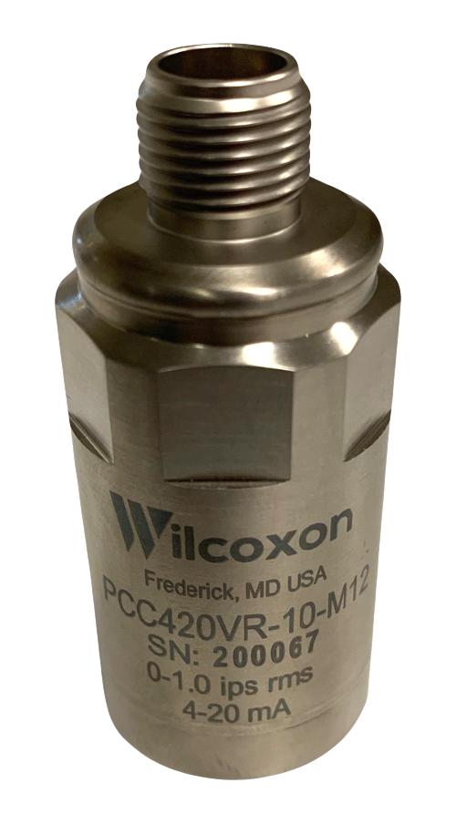 Amphenol Wilcoxon Pcc420Vr-25mm-M12 Loop Powered Sensor, 30V, Stud