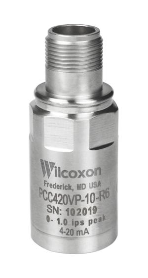 Amphenol Wilcoxon Pcc420Vr-50mm-R6 Loop Powered Sensor, 30V, Stud