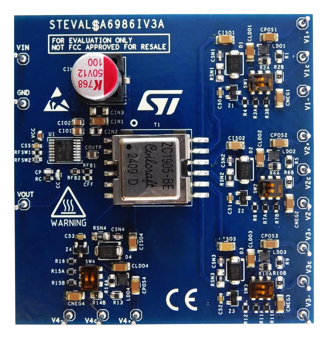 STMicroelectronics Steval-A6986Iv3 Evl Board, Isobuck-Boost Converter