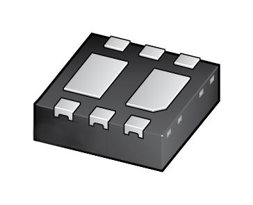 Nexperia Pmdpb55Xpax Mosfet, Dual P-Ch, 20V, 3.6A, Dfn2020