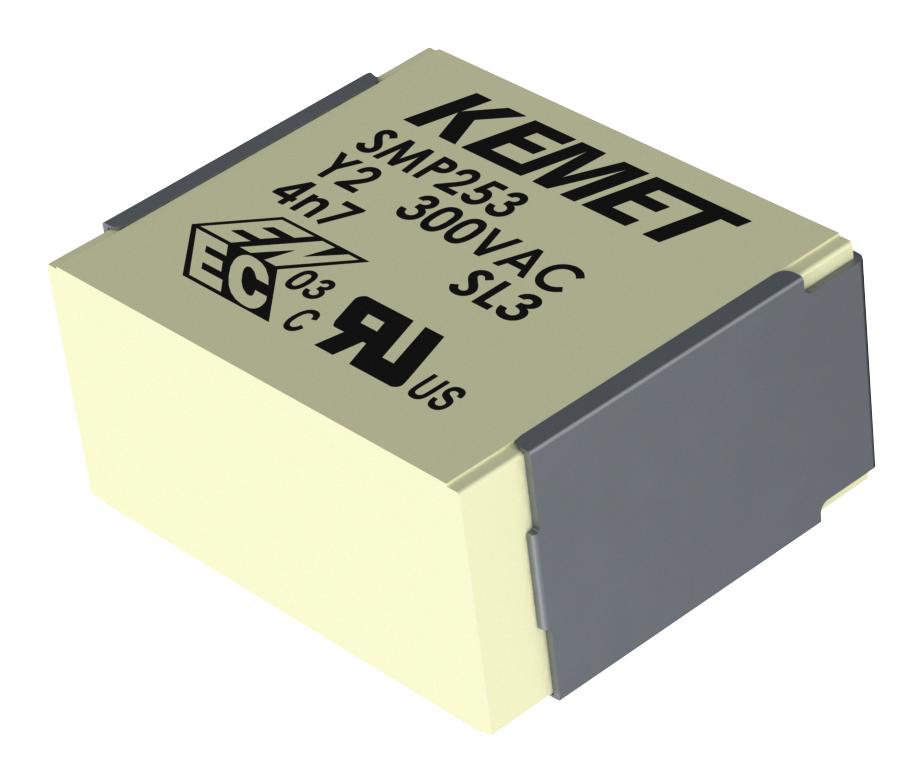 KEMET Smp253Ea4250Mb31Tv24 Suppression Capacitor, 2500Pf, Class Y2, 300V