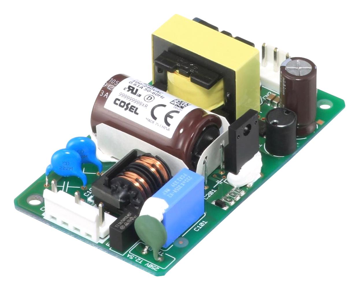 Cosel Lha30F-12-Y Power Supply, Ac-Dc, 12V, 2.5A