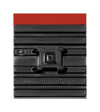 HellermannTyton 151-02219 Cable Tie Mount, 28mm, Nyl 6.6 Hs, Black