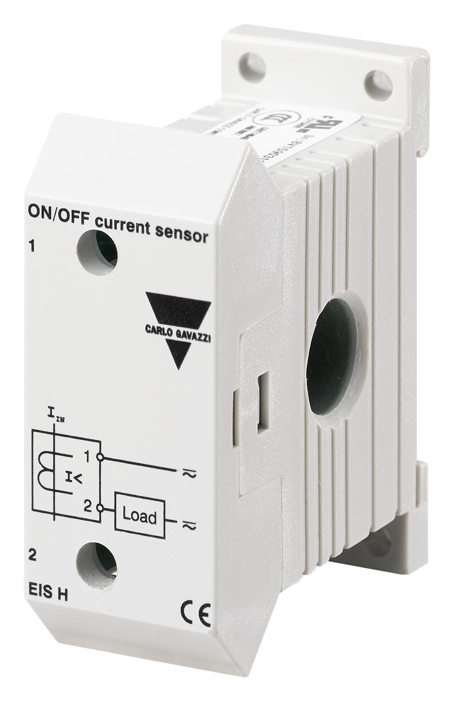 Carlo Gavazzi Eish200Ma024 Current Monitor Relay, Spst-No, 0.2-60A