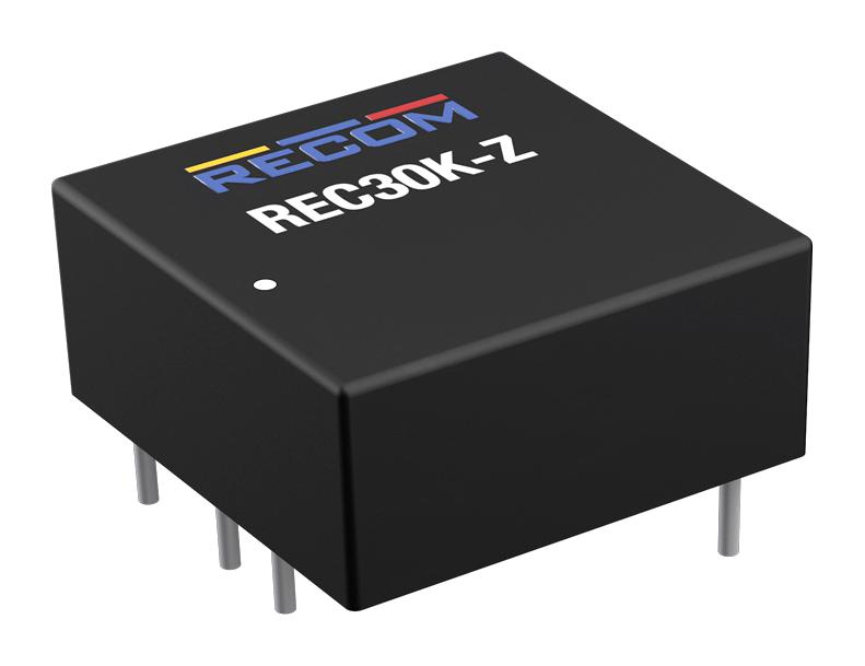 RECOM Power Rec30K-2405Dz Dc-Dc Converter, 5V/-5V, 2A/-2A