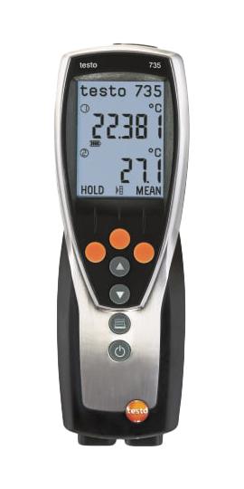 Testo 0560 7351 Thermometer, 3Channel, -80 To 1760Deg C