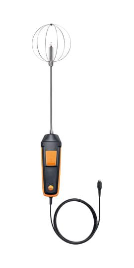 Testo 0628 0152 Turbulence Probe, Air, 0 To 984.25Fpm