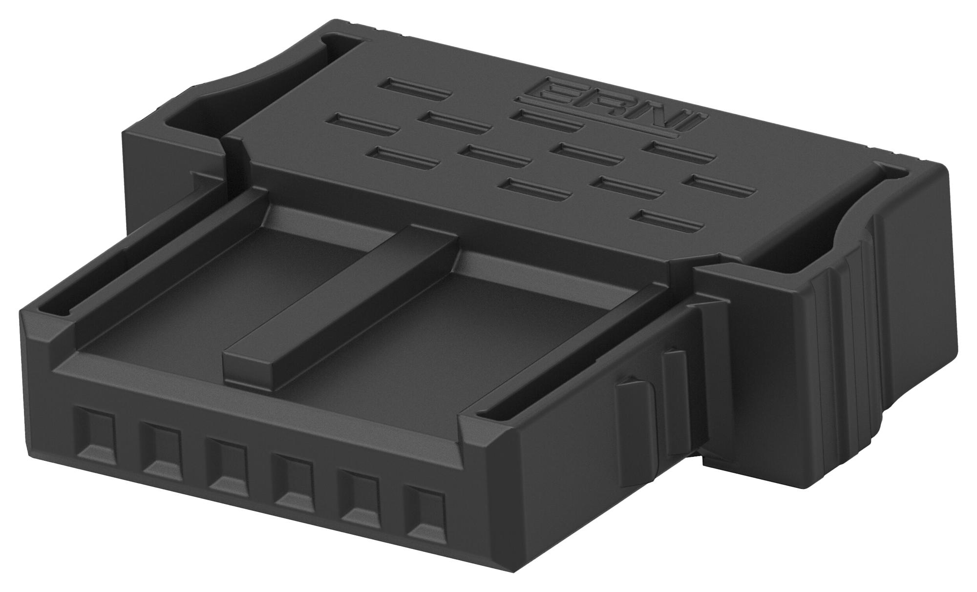 Erni / Te Connectivity 505018-E Idc Conn, Rcpt, 6Pos, 1Row, 1.27mm