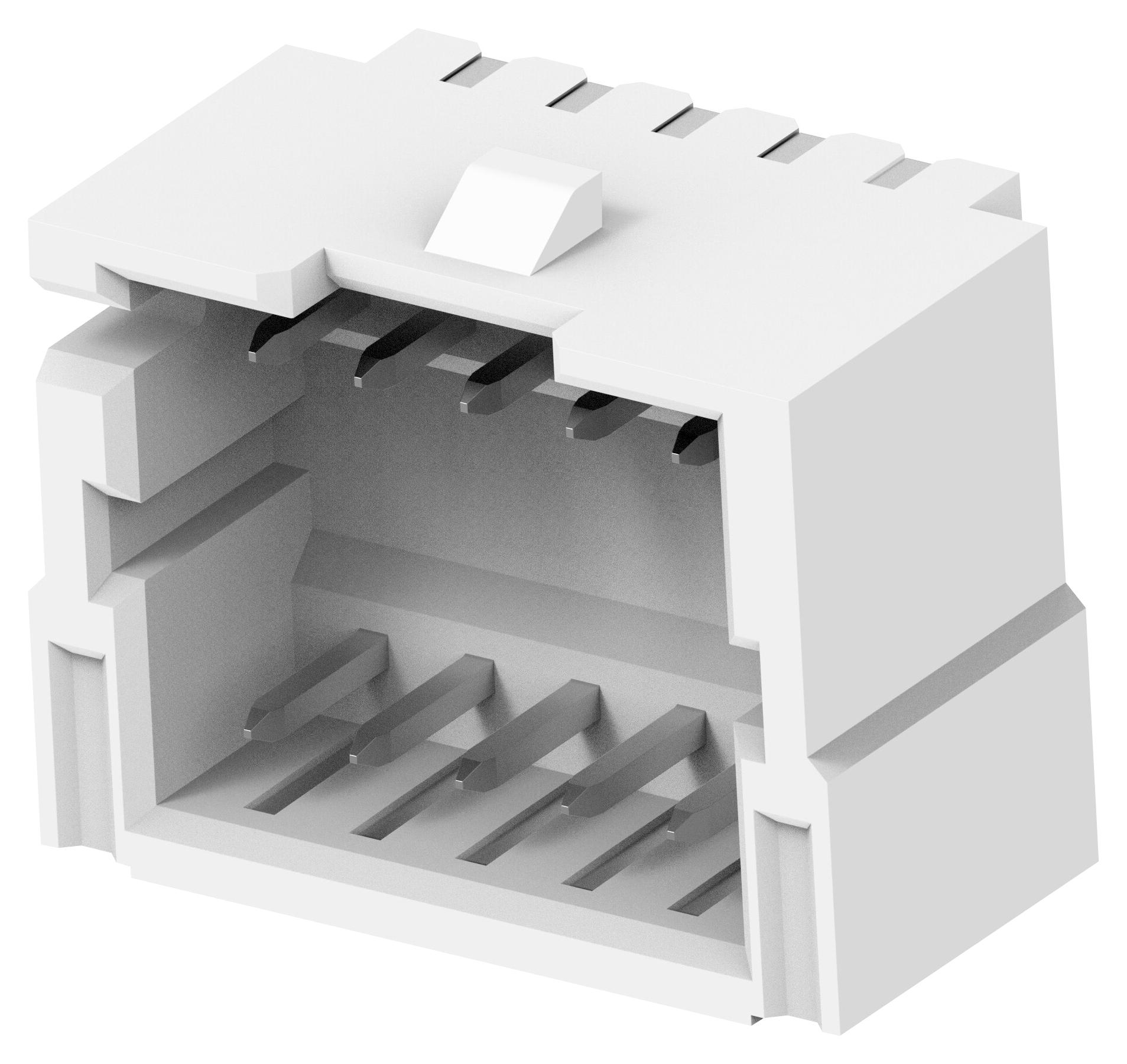 Te Connectivity 4-2394521-1 Connector, R/a Hdr, 10Pos, 2Row, 1.5mm