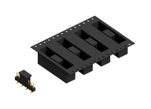 Fischer Elektronik Sl 10 Smd 040 8 G B Tr Connector, Male Header, 8Ways