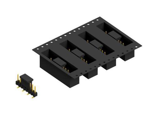 Fischer Elektronik Sl 10 Smd 052 8 G B Tr Connector, Male Header, 8Ways