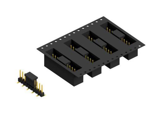 Fischer Elektronik Sl 10 Smd 062 10 G B Tr Connector, Male Header, 10Ways