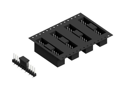 Fischer Elektronik Sl 10 Smd 062 12 Z B Tr Connector, Male Header, 12Ways