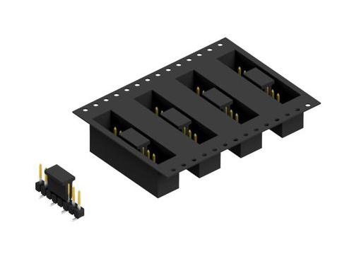 Fischer Elektronik Sl 10 Smd 062 8 S B Tr Connector, Male Header, 8Ways