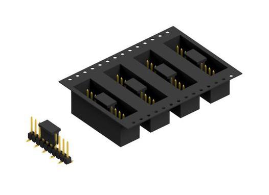 Fischer Elektronik Sl 10 Smd 078 10 G B Tr Connector, Male Header, 10Ways