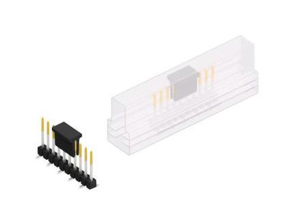 Fischer Elektronik Sl 10 Smd 104 10 S B Sm Connector, Male Header, 10Ways