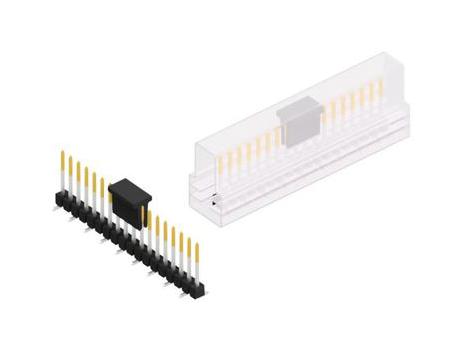 Fischer Elektronik Sl 10 Smd 104 18 S B Sm Connector, Male Header, 18Ways