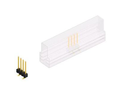 Fischer Elektronik Sl 10 Smd 104 4 G Sm Connector, Male Header, 4Ways