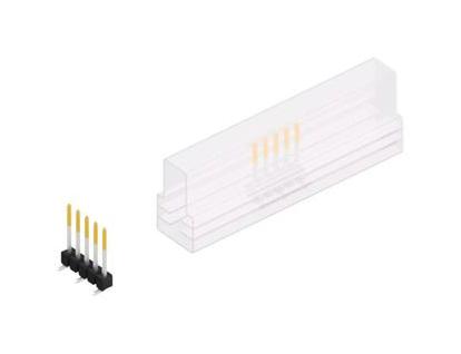 Fischer Elektronik Sl 10 Smd 104 5 S Sm Connector, Male Header, 5Ways