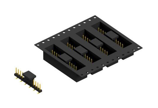 Fischer Elektronik Sly 7 Smd 045 12 G B Tr Connector, Male Header, 12Ways