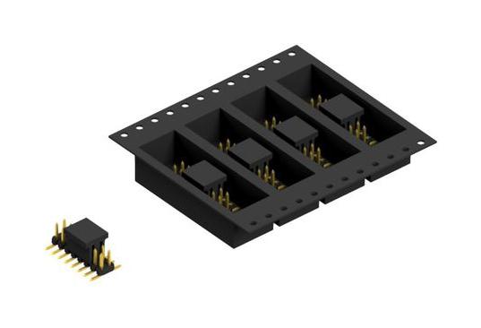 Fischer Elektronik Sly 8 Smd 036 16 G B Tr Connector, Male Header, 16Ways