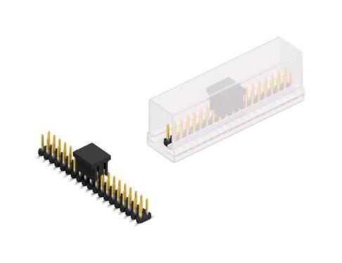 Fischer Elektronik Sly 8 Smd 045 38 S B Sm Connector, Male Header, 38Ways