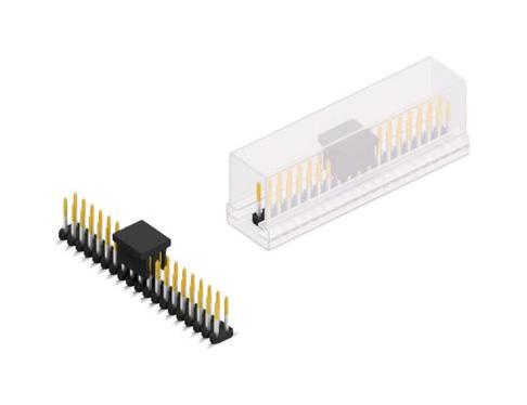 Fischer Elektronik Sly 8 Smd 062 38 S B Sm Connector, Male Header, 38Ways