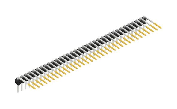 Fischer Elektronik Sl 3 131 34 S Connector, Male Header, 34Ways